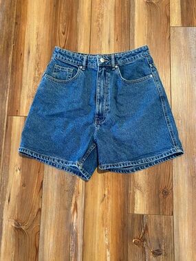Zara Mid Blue Denim Shorts